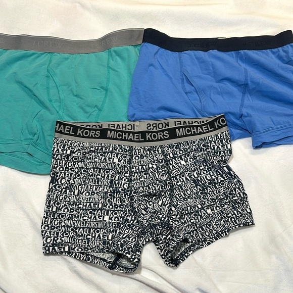 Variety 3 pack of boxer briefs! 2 pairs of JCrew and 1 pair of Michael Kors - Picture 1 of 4